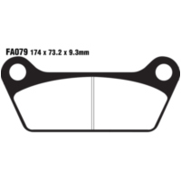 Bremsbel&auml;ge Bremsklotz Standard EBC FA079