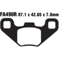Bremsbel&auml;ge Bremsklotz Sinter R EBC FA490R
