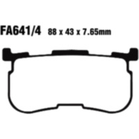 Bremsbel&auml;ge Bremsklotz Semi-Sinter V EBC FA6414V