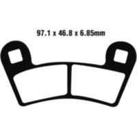 Bremsbel&auml;ge Bremsklotz Standard EBC FA456TT