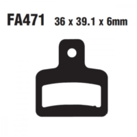 Bremsbel&auml;ge Bremsklotz Standard EBC FA471