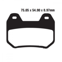 Bremsbel&auml;ge Bremsklotz Semi-Sinter V EBC FA304V