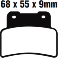Bremsbel&auml;ge Bremsklotz Sinter HH Scooter EBC SFA432HH