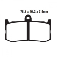 Bremsbel&auml;ge Bremsklotz Sinter EPFA EBC EPFA491HH