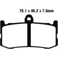 Bremsbel&auml;ge Bremsklotz Sinter GPFAX EBC GPFAX491HH