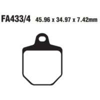 Bremsbel&auml;ge Bremsklotz Standard EBC FA4334