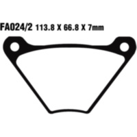 Bremsbel&auml;ge Bremsklotz Standard EBC FA0242