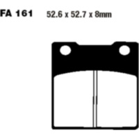 Bremsbel&auml;ge Bremsklotz Semi-Sinter V EBC FA161V
