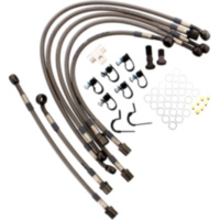 Bremsleitung Bremsschlauch Stahlflex Kit JMP 62HO2737