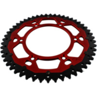 Kettenblatt Kettenrad Dual 51Z Teilung 520 rot