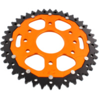 Kettenblatt Kettenrad Dual 42Z Teilung 520 orange ZFD89042ORG