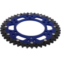 Kettenblatt Kettenrad Dual 45Z Teilung 525 blau ZFD187645BLU