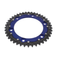 Kettenblatt Kettenrad Dual 42Z Teilung 530 blau