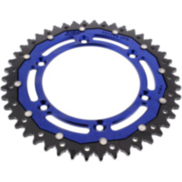Kettenrad Dual 46Z Teilung 520 blau