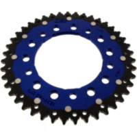 Kettenrad Dual 43Z Teilung 525 blau ZFD187743BLU