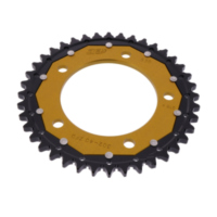 Zahnkranz Kettenrad Dual 40Z Teilung 530 gold
