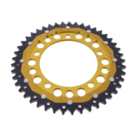 Zahnkranz Kettenrad Dual 45Z Teilung 525 gold