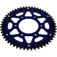 Kettenrad Dual 52Z Teilung 428 blau