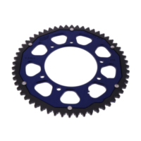 Zahnkranz Kettenrad Dual 56Z Teilung 420 blau