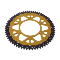 Zahnkranz Kettenrad Dual 65Z Teilung 420 gold