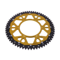 Zahnkranz Kettenrad Dual 62Z Teilung 420 gold ZFD113362GLD