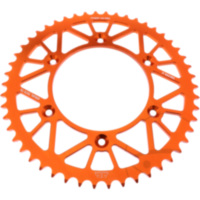 Alu-Kettenrad 50Z Teilung 520 orange