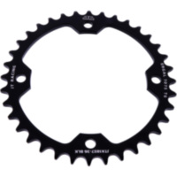 Alu-Kettenrad 36Z Teilung 520 schwarz