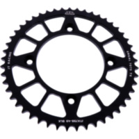 Alu-Kettenrad 49Z Teilung 428 schwarz