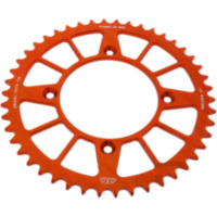 Alu-Kettenrad 46Z Teilung 520 orange