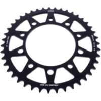 Alu-Kettenrad 43Z Teilung 520 schwarz