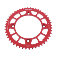 Alu-Kettenrad 48Z Teilung 420 rot
