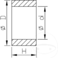Augenlager Federbein Kayaba