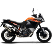 Auspuff Endtopf Schalld&auml;mpfer SBK Edelstahl Lv One II 14159E