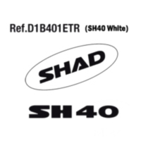 Aufkleber Satz Shad D1B401ETR