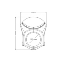 Scheibe SEMIFAIRING Puig 3169N