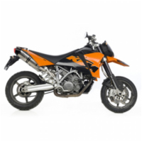 Auspuff Endtopf Schalld&auml;mpfer SBK Edelstahl Lv One 8414E