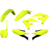 Verkleidung Schutzblech Abdeckung komplett Kit gelb fluoreszierend 90782