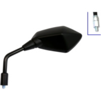 Spiegel schwarz links JMP BA19K0055BL