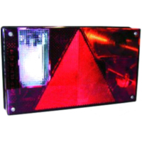 Bremslicht Blinker Heckleuchte Anh&auml;nger Set Asp&ouml;ck 245210007