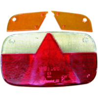 Bremslicht Blinker Heckleuchte Anh&auml;nger Glas 188480007