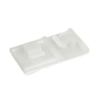 Halteschelle 13 mm wei&szlig;