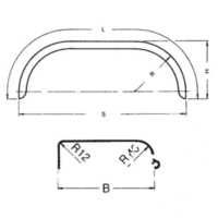 Kotfl&uuml;gel Anh&auml;nger verzinkt DK221812