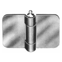 T&uuml;rscharnier 50/50 mm verzinkt