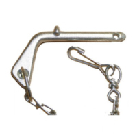 VORSTECKBOLZEN M Kette verzinkt