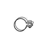 Auspuff Endtopf Schalld&auml;mpfer Schelle 55.5 mm