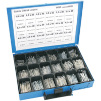 Splintesortiment DIN 94 verzinkt