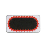 Schlauchflicken oval