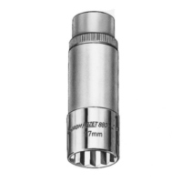 Stecknuss 12 Kant 3/8 15 mm