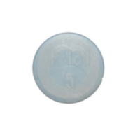 Verschlussstopfen F181 21 mm wei&szlig;