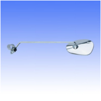 Spiegel oval chrom links 9111VL